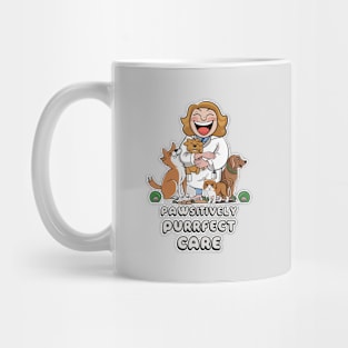 pawsitively purrfect care Mug